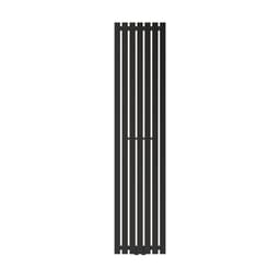 Badeværelsesradiator Stella 370x1600 mm sort mat LuxeBath