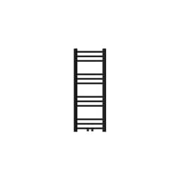 Badeværelsesradiator Sahara centertilslutning sort 30x80cm