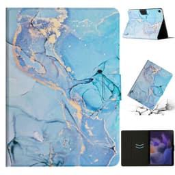 SKALO Samsung Tab A9 Marmorikotelo - Sininen
