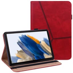 SKALO Samsung Tab A9+ PU-Läder Fodral - Röd