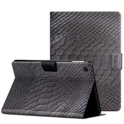 SKALO Samsung Tab A9 Croco PU-nahkainen Lompakkokotelo - Musta