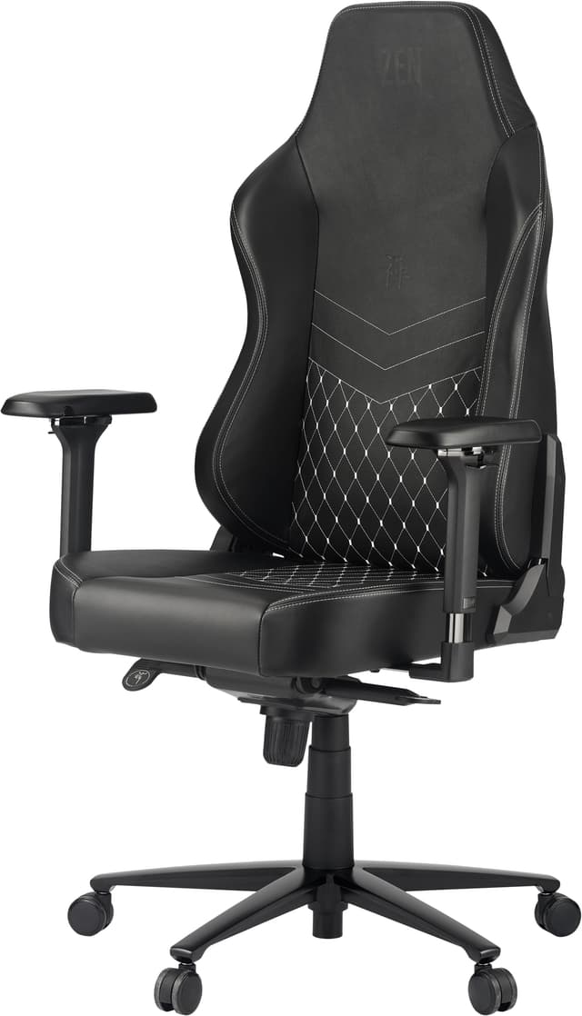 Zen Saga gamingstol i läder  (svart)
