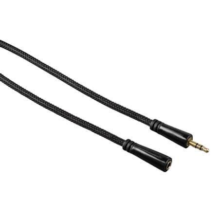Hama overgangskabel, 3.5 mm hann - 3.5 mm hunn (3 m)