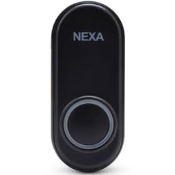 Nexa MLT-1925 Trykknapp for trådløs dørklokke, svart
