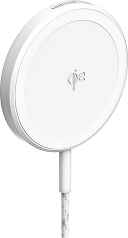 Unisynk Qi2 15W trådløs oplader (hvid)