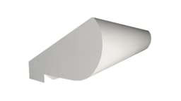Epoq Topplist 220 cm avrundet (Offwhite)