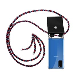 Samsung Galaxy S20 Etui Cover Kæde (Blå)