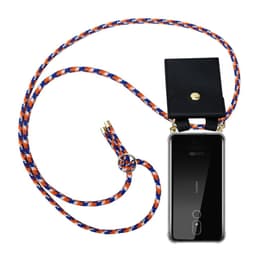Nokia 3.2 Etui Cover Kæde (Blå)
