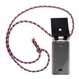 LG K50 Deksel med Halskjede (blå)