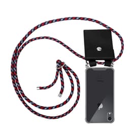 iPhone XR Etui Cover Kæde (Blå)