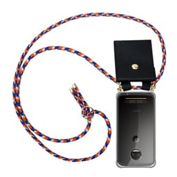 Motorola MOTO Z2 Etui Cover Kæde (Blå)