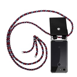 Google PIXEL 3 XL Etui Cover Kæde (Blå)