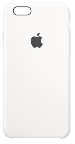 Apple iPhone 6s silikondeksel (hvit)