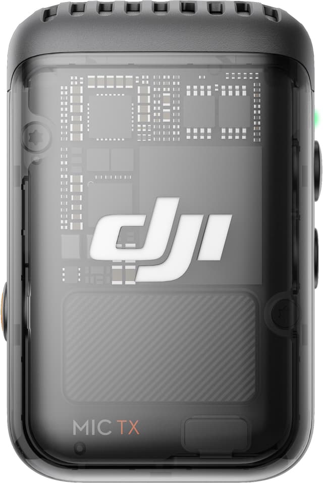DJI Mic 2 trådløs mikrofonmodtager (sort)