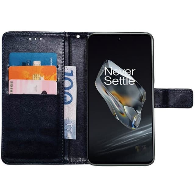 Plånboksfodral 3-kort OnePlus 12 - Mörkblå