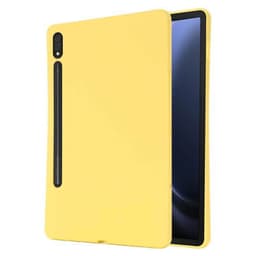 Liquid silikon skal Samsung Galaxy Tab S9 FE - Gul