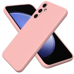 Liquid silikondeksel Samsung Galaxy A15 - Peach