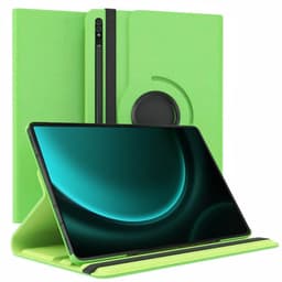 360° roterbar deksel Samsung Galaxy Tab S9 FE Plus - Grønn