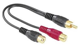 Hama Ljudkabel RCA 2x hona - hane