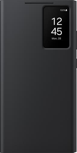 Samsung Galaxy S24 Ultra Smart View lompakkokotelo (musta)