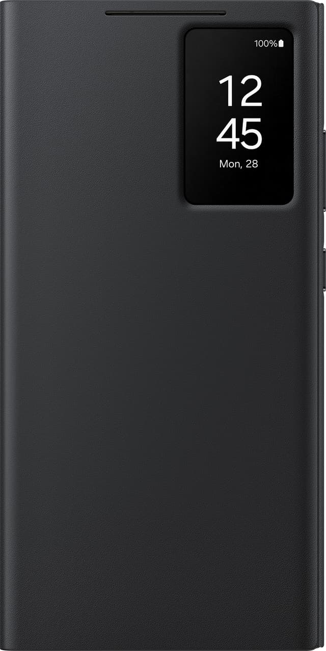 Samsung Galaxy S24 Ultra Smart View lompakkokotelo (musta)