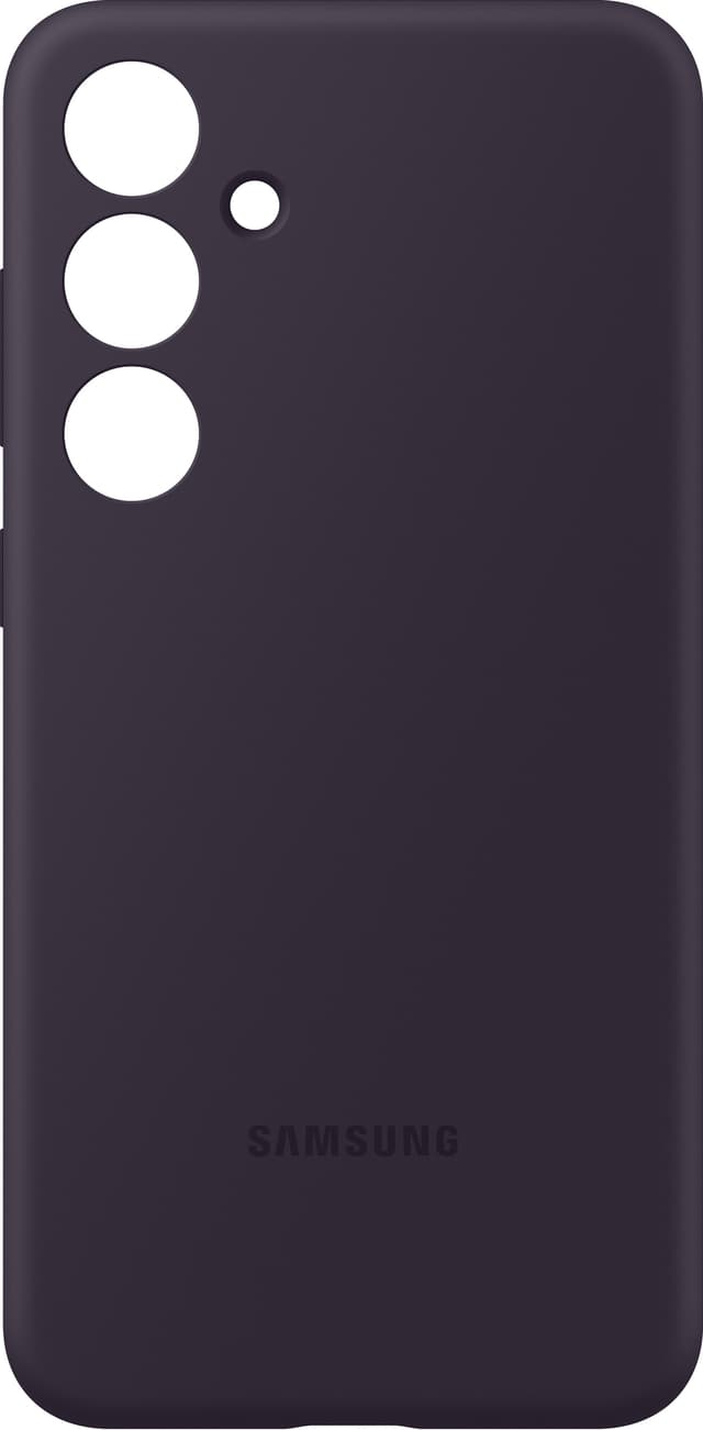 Galaxy S24 Plus Silikonskal (mörklila)