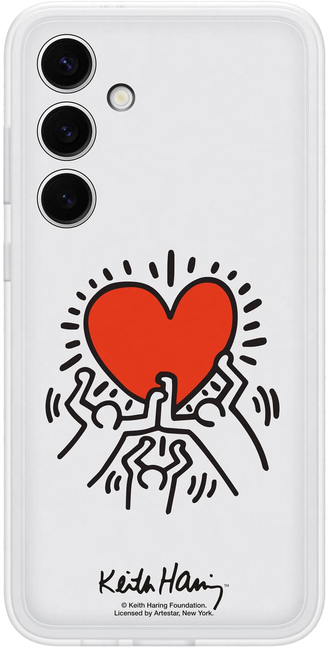 Galaxy S24 Plus Flipsuit fodral (vitt)