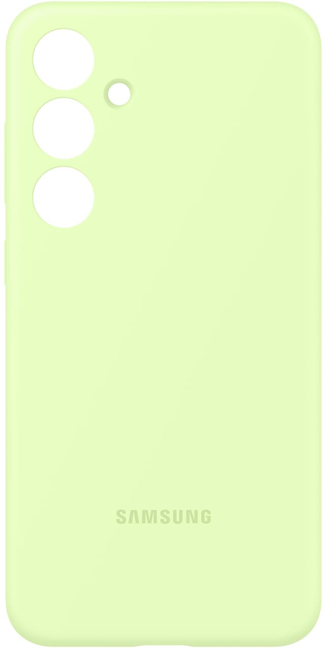 Galaxy S24 Plus Silikonskal (grönt)