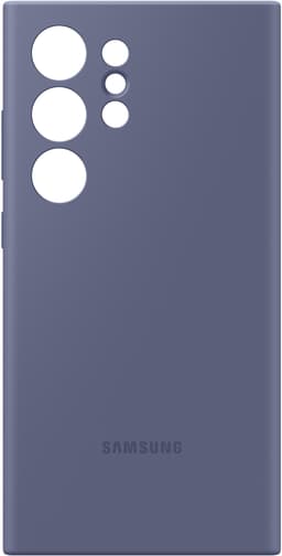 Samsung Galaxy S24 Ultra Silicone suojakuori (violetti)