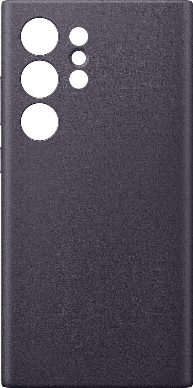 Samsung Galaxy S24 Ultra Vegan Leather deksel (fiolett)