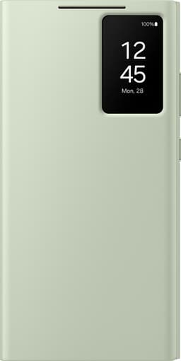 Samsung Galaxy S24 Ultra Smart View Plånboksfodral (grönt)