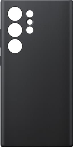 Samsung Galaxy S24 Ultra Vegan Leather deksel (sort)