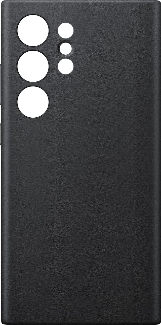Samsung Galaxy S24 Ultra Vegan Leather etui (sort)