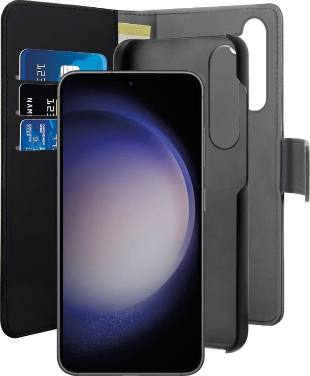 Puro 2i1 Samsung Galaxy S24 pungetui (sort)