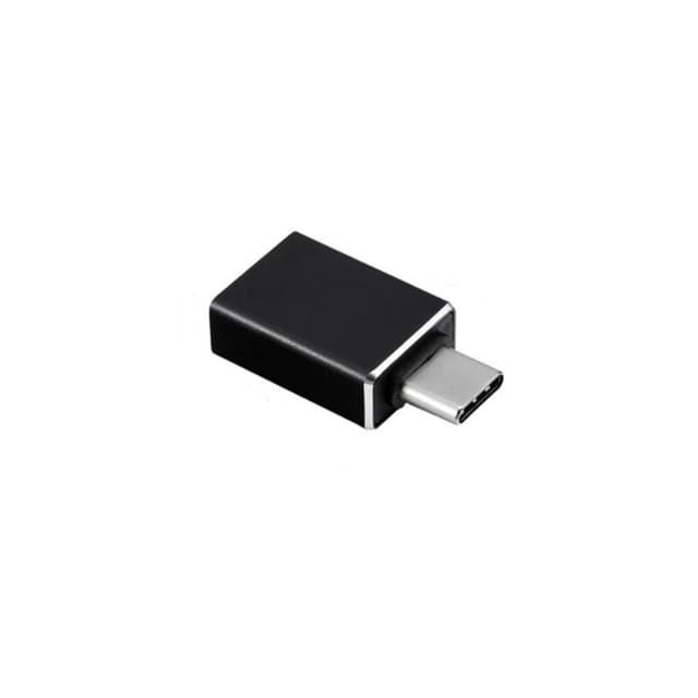 USB C USB 3.1 adapter aluminiumslegering Sort
