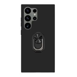 TPU ringcover Samsung Galaxy S24 Ultra - Sort