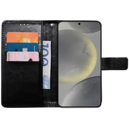 Plånboksfodral 3-kort Samsung Galaxy S24 - Svart