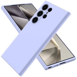 Liquid silikon deksel Samsung Galaxy S25 Ultra - Lavendel