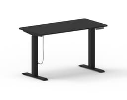 Nordic Office FlexiDesk höj/sänkbart skrivbord 120x60cm Svart