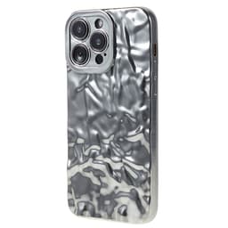 iPhone 15 Pro Max TPU Kuori Elektroplating Rypistynyt Epätasainen Puhelimen Suojakotelo