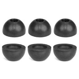 Ørepuder til Jabra Elite 65t/75t ørepropper, 3 par Sort