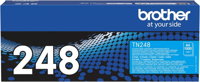 Brother TN248C cyan tonerkasett