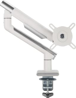 Essentials Enkel bildskärmsarm (vit)