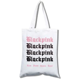 Multi-purpose Shopping Bags Tote Bags Svart rosa