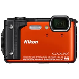 Nikon CoolPix W300 kompaktkamera (sort/orange)