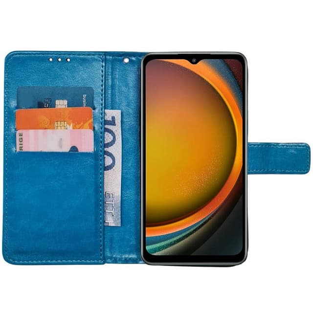 Plånboksfodral 3-kort Samsung Galaxy Xcover 7 - Ljusblå