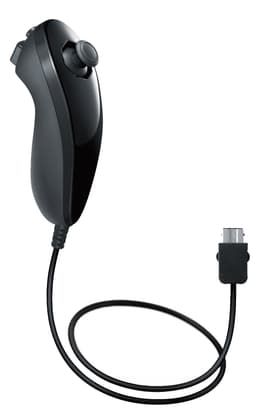 Nintendo Wii Nunchuk Black Edition apuohjain