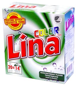 Lina vaskepulver (farget)