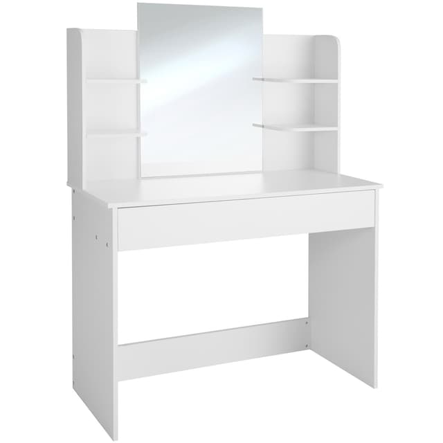 tectake Sminkbord Camille - vit