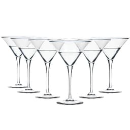 6x Kristallinkirkas Martini Lasi Cocktaillasi 145ml
